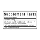 Bluebonnet Milk Thistle Fruit & Seed Extract 120 Veg Capsules