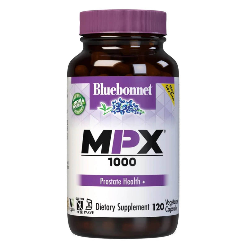 Bluebonnet Mpx 1000 Prostate Support 120 Veg Capsules