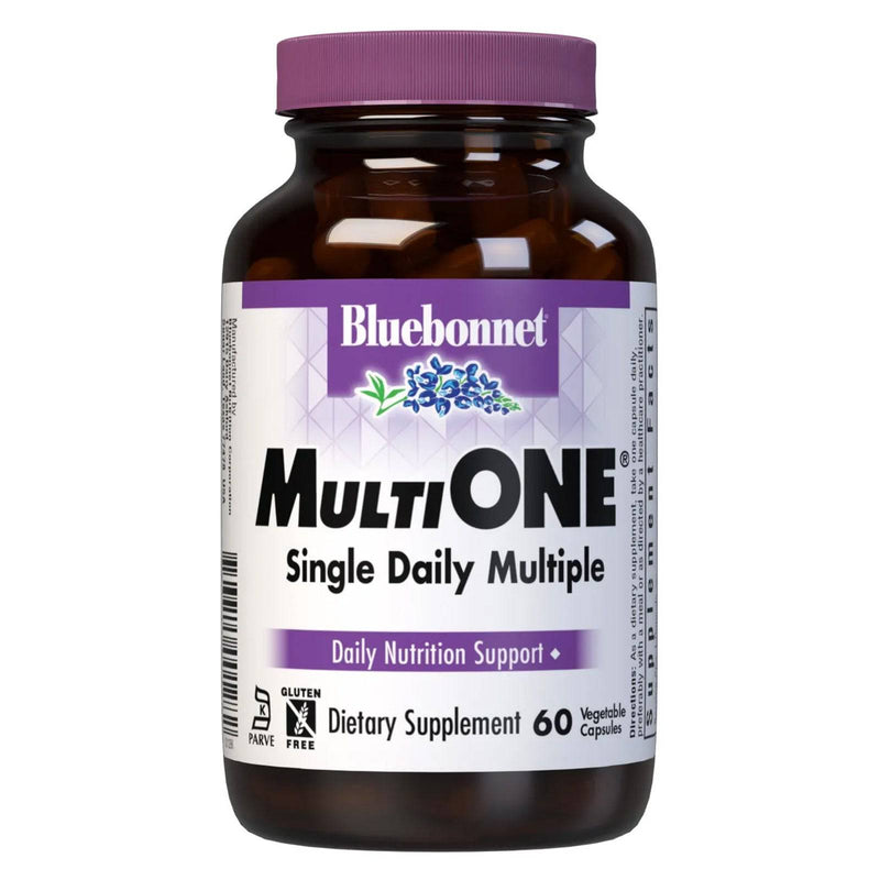 Bluebonnet Multi One (with Iron) 60 Veg Capsules