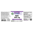 Bluebonnet N-Acetyl Cysteine (NAC) 500 mg 90 Veg Capsules