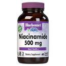 Bluebonnet Niacinamide 500 mg 60 Veg Capsules