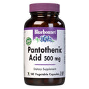 Bluebonnet Pantothenic Acid 500 mg 180 Veg Capsules