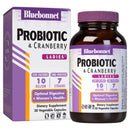 Bluebonnet Probiotic & Cranberry Ladies 10 Billion Cfu 30 Veg Capsules - DailyVita