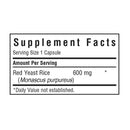 Bluebonnet Red Yeast Rice 600 mg 60 Veg Capsules - DailyVita