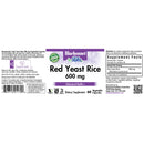 Bluebonnet Red Yeast Rice 600 mg 60 Veg Capsules - DailyVita