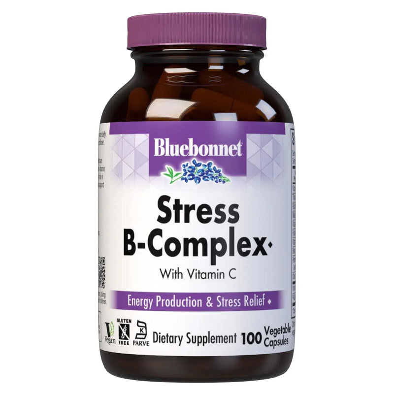 Bluebonnet Stress B-Complex 100 Veg Capsules