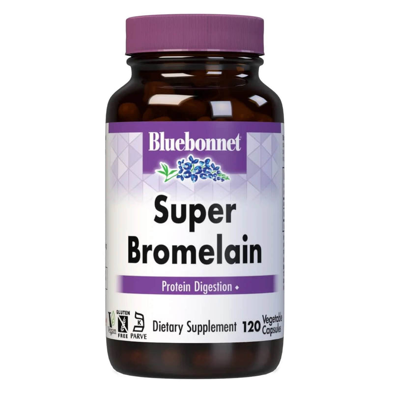 Bluebonnet Super Bromelain 500 mg 120 Veg Capsules