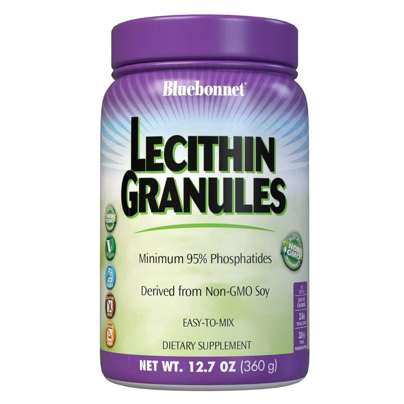 Bluebonnet Super Earth Non-Gmo Lecithin Granules 12.7 oz Granules