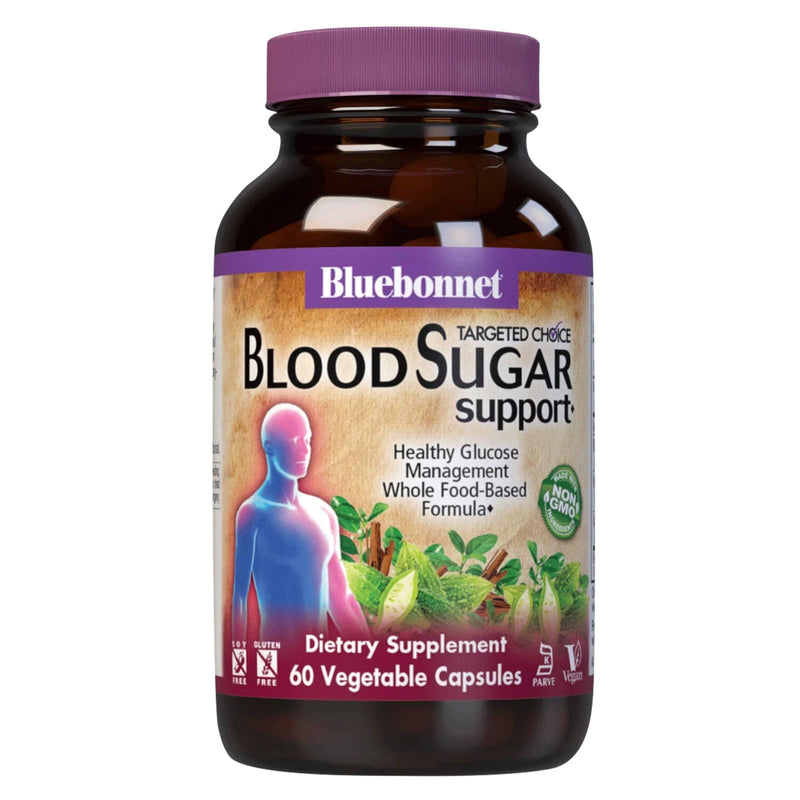 Bluebonnet Targeted Choice Blood Sugar Support 60 Veg Capsules