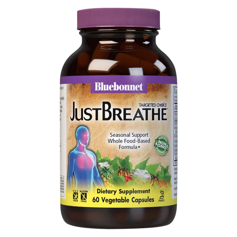 Bluebonnet Targeted Choice Justbreathe 60 Veg Capsules