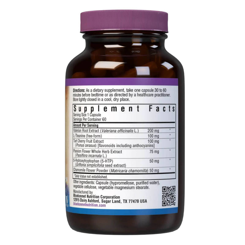 Bluebonnet Targeted Choice Sleep Support 60 Veg Capsules - DailyVita