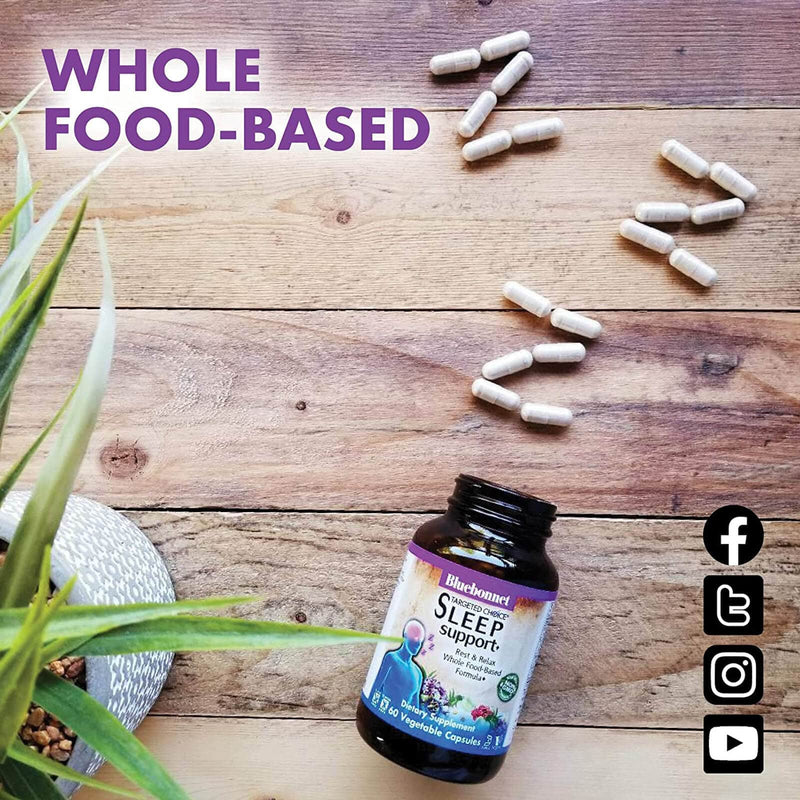 Bluebonnet Targeted Choice Sleep Support 60 Veg Capsules - DailyVita