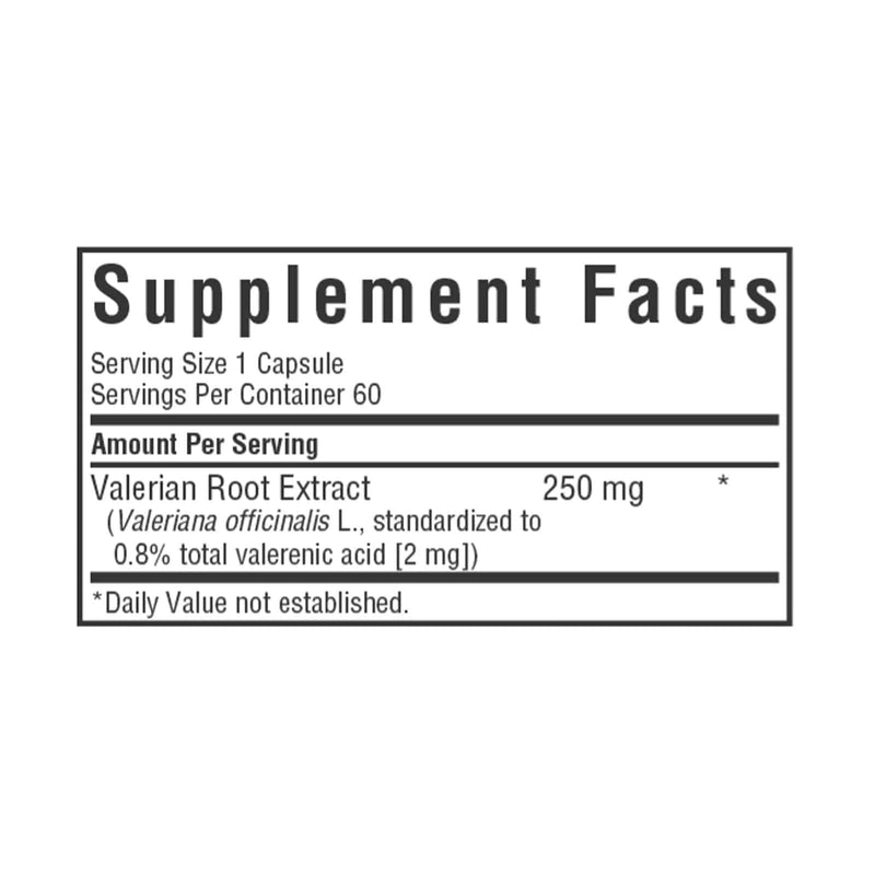 Bluebonnet Valerian Root Extract 60 Veg Capsules - DailyVita