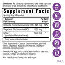 Bluebonnet Vegetarian Glucosamine & MSM 60 Veg Capsules - DailyVita