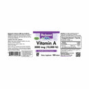 Bluebonnet Vitamin A 3000 mcg (10000 IU) 100 Softgels - DailyVita