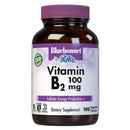 Bluebonnet Vitamin B-2 100 mg 100 Veg Capsules - DailyVita