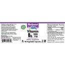 Bluebonnet Vitamin B-6 200 mg 90 Veg Capsules - DailyVita