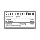 Bluebonnet Vitamin C 1000 mg 180 Veg Capsules - DailyVita