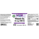 Bluebonnet Vitamin D3 25 mcg (1000 IU) 100 Softgels - DailyVita