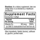 Bluebonnet Vitamin D3 50 mcg (2000 IU) 100 Softgels - DailyVita