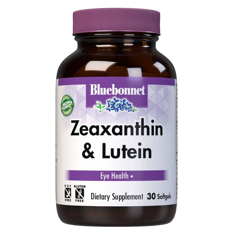 Bluebonnet Zeaxanthin & Lutein 30 Softgels