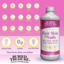 Buried Treasure Hair Skin & Nail Magnesium Nutrients 16 fl oz (473 ml) - DailyVita