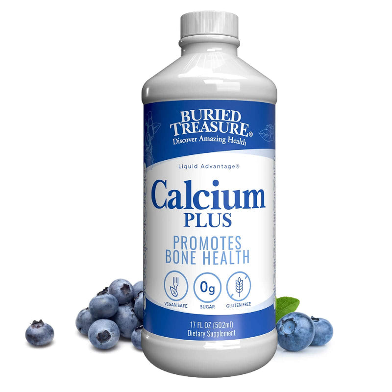 Buried Treasure Calcium Plus Blueberry Liquid Nutrients 16 fl oz (473 ml)