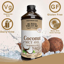 Buried Treasure Coconut MCT Oil Liquid Nutrients 16 fl oz (473 ml) - DailyVita