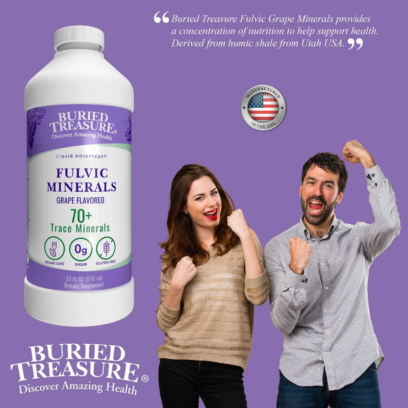 Complejo de minerales Buried Treasure Concord Grape 32 fl.oz (946ml)