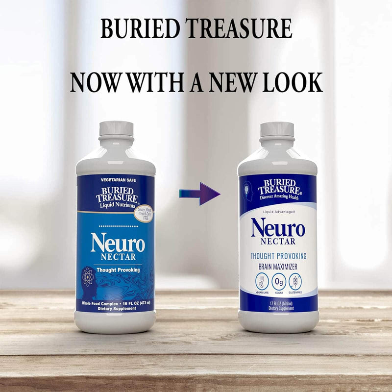 Buried Treasure Neuro-Nectar Mental Maximizer Nutrientes Líquidos 16 fl.oz (473ml)