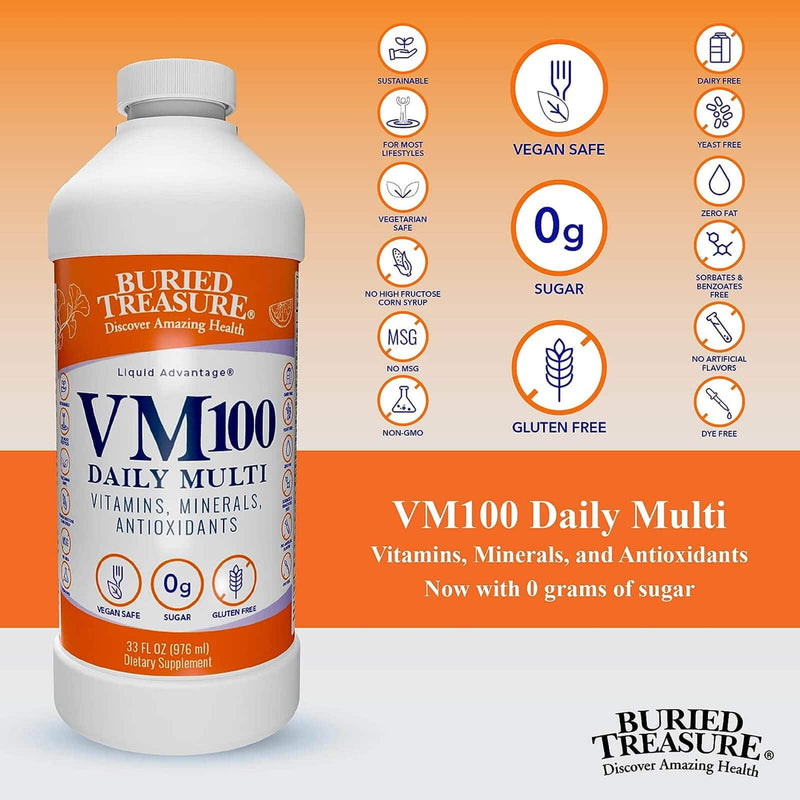 Buried Treasure VM100 Nutrientes Líquidos Completos 32 fl.oz (946ml)