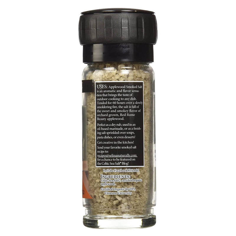 Celtic Sea Salt 3 oz Smoked Salt Grinder