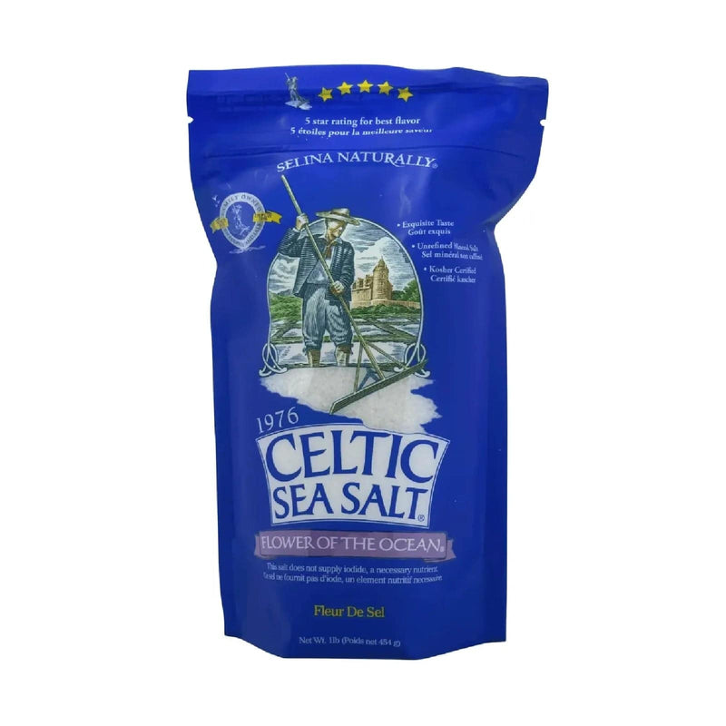 Celtic Sea Salt Flower of the Ocean 1 lb resealable Bag