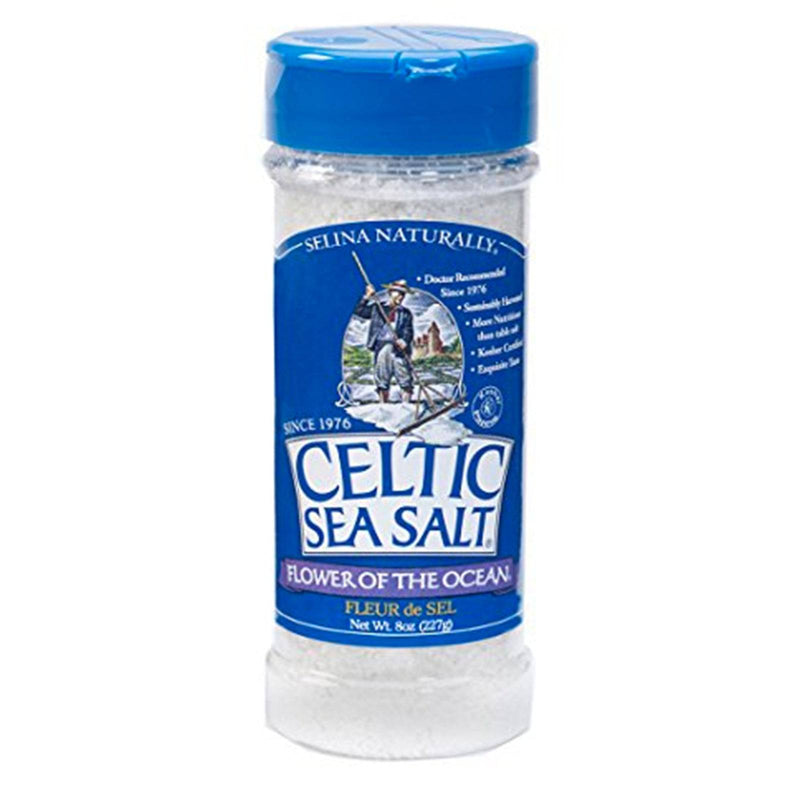 Celtic Sea Salt  Flower of the Ocean 8 oz. 셰이커