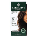 Herbatint Permanent Hair Color Gel 4C Ash Chestnut - DailyVita