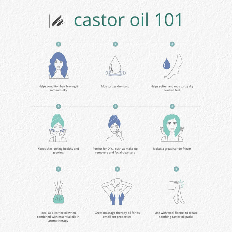 Home Health Castor Oil 16 oz