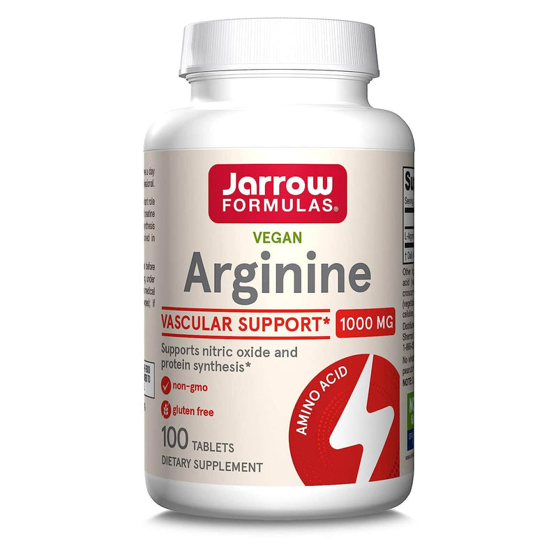 Jarrow Formulas Arginine 1000 mg 100 Tablets