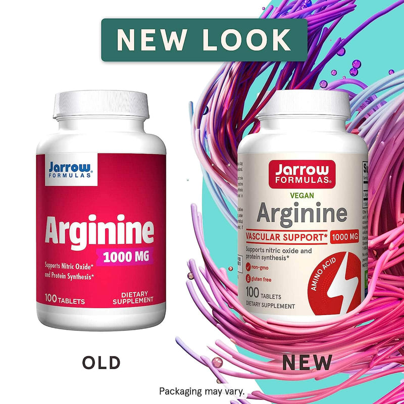 Jarrow Formulas Arginine 1000 mg 100 Tablets