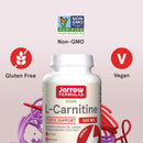 Jarrow Formulas L-Carnitine 500 mg 100 Veggie Caps - DailyVita