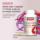 Jarrow Formulas L-Carnitine 500 mg 100 Veggie Caps - DailyVita