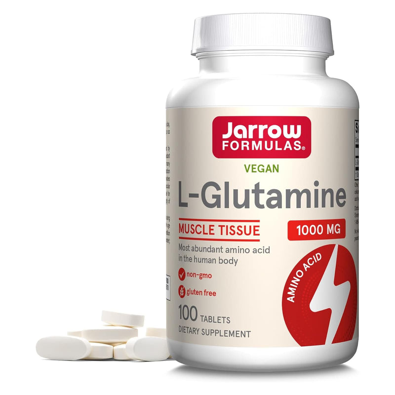 Jarrow Formulas L-Glutamine 1000 mg 100 Tablets