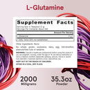 Jarrow Formulas L-Glutamine Powder 35.3 oz - DailyVita
