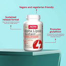Jarrow Formulas Alpha Lipoic Sustain with Biotin Value Size 300 mg 120 Tablets - DailyVita