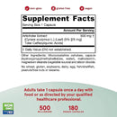 Jarrow Formulas Artichoke Standardized Extract 500 mg 180 Veggie Caps - DailyVita