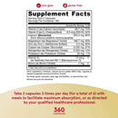 Jarrow Formulas Bone-Up 360 Capsules - DailyVita