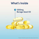 Jarrow Formulas Borage GLA-240 1200 mg 120 Softgels - DailyVita