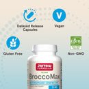 Jarrow Formulas BroccoMax Myrosinase Activated SGS 60 Delayed Release Veggie Caps - DailyVita