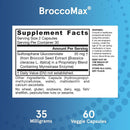 Jarrow Formulas BroccoMax Myrosinase Activated SGS 60 Delayed Release Veggie Caps - DailyVita