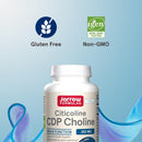 Jarrow Formulas Citicoline CDP Choline 250 mg 60 Capsules - DailyVita