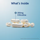 Jarrow Formulas Citicoline CDP Choline 250 mg 60 Capsules - DailyVita